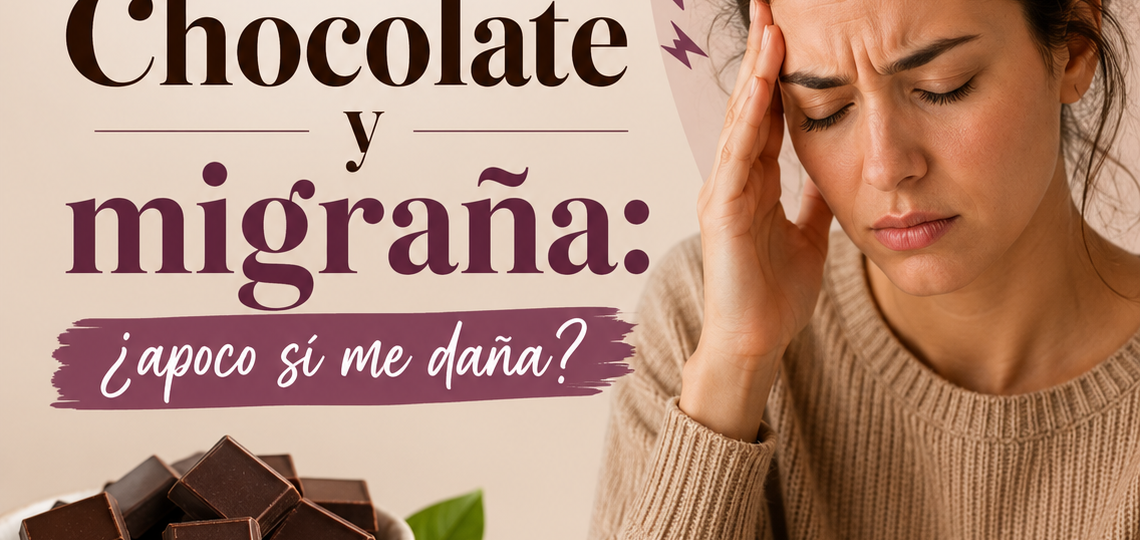 Chocolate y migraña