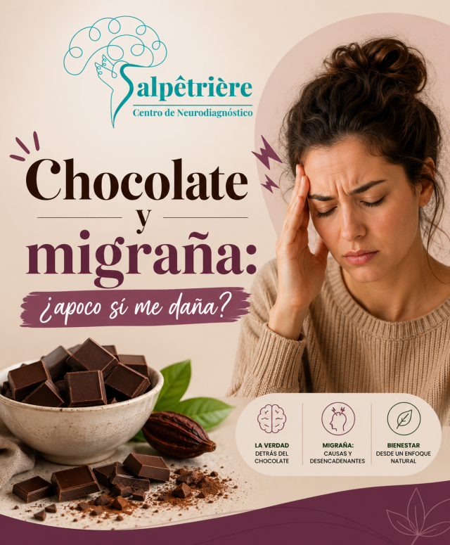 Chocolate y migraña
